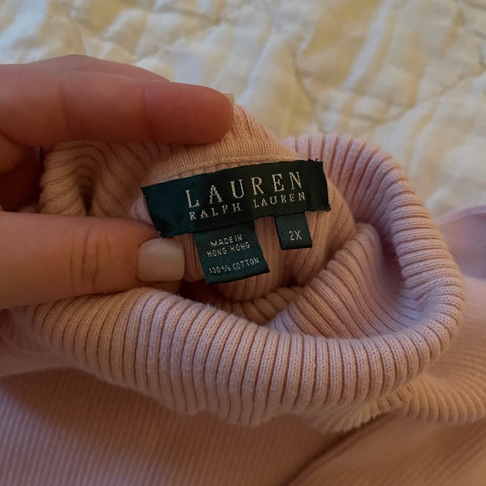 Ralph Lauren Ribbed Turtleneck - Picture 4 of 4